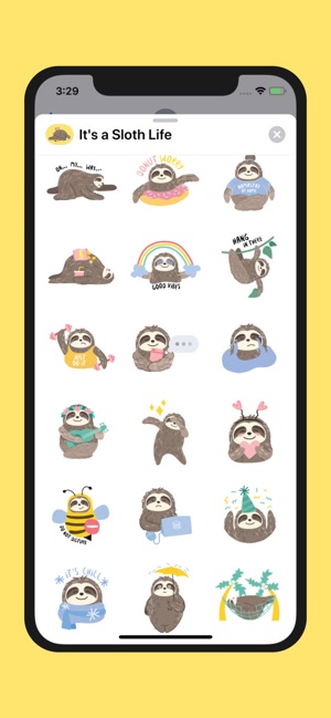 It's a Sloth Life Stickers(圖2)-速報App
