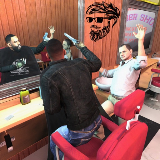 Barber Shop Robbery 3D iOS App