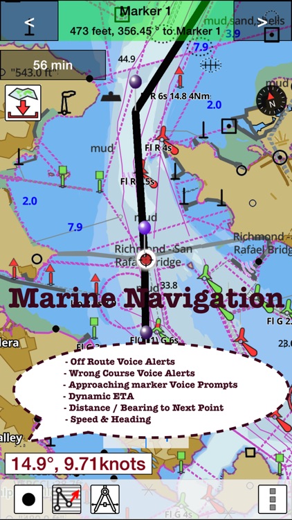 Fishing GPS: Marine Navigation screenshot-5