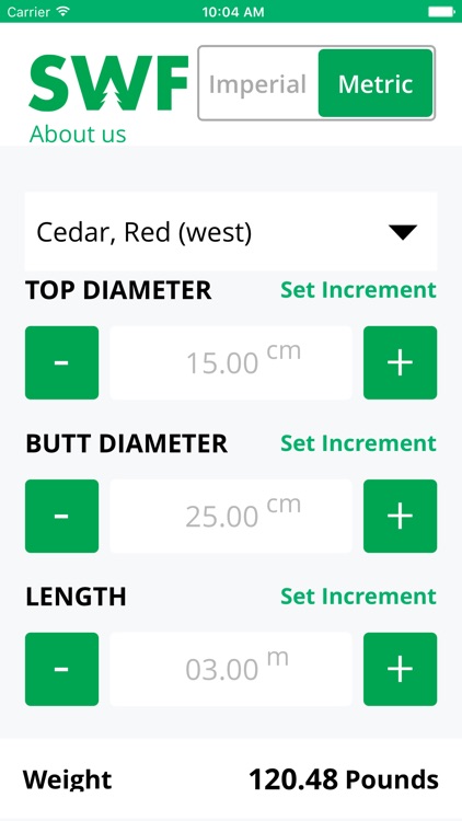 Heli Falling Weight Calculator