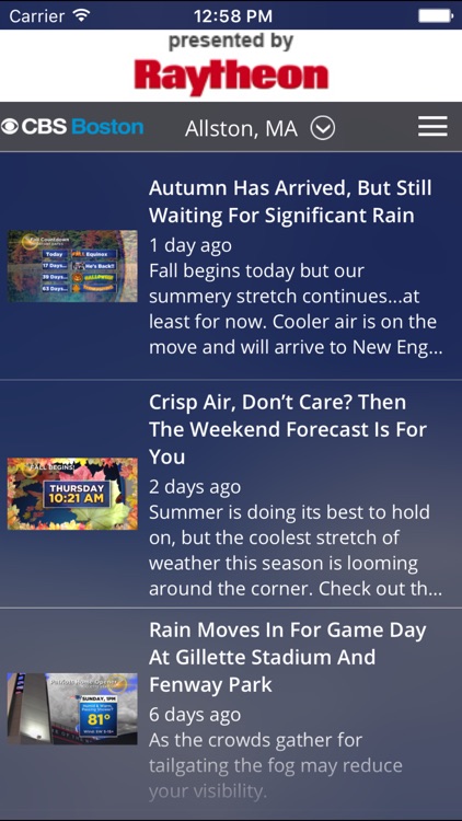 CBS Boston Weather screenshot-4