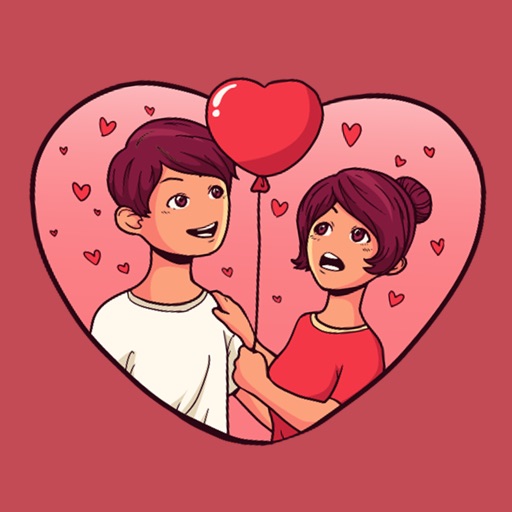 Together Couple Stickers Icon