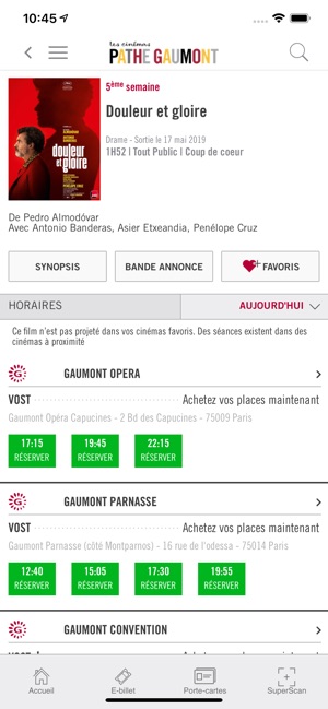 Les cinémas Pathé Gaumont(圖2)-速報App