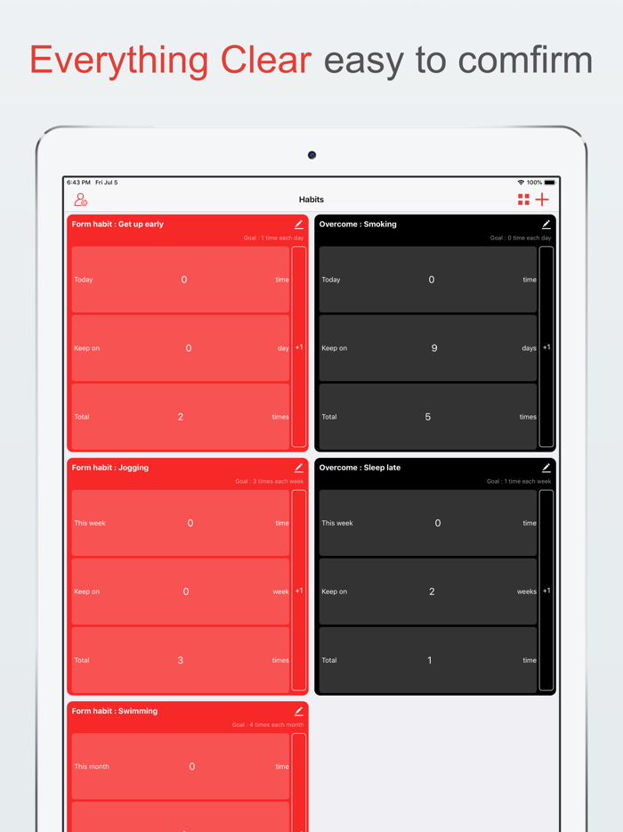 Habit Counter - habit tracker
