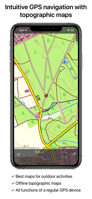 Topo GPS Germany