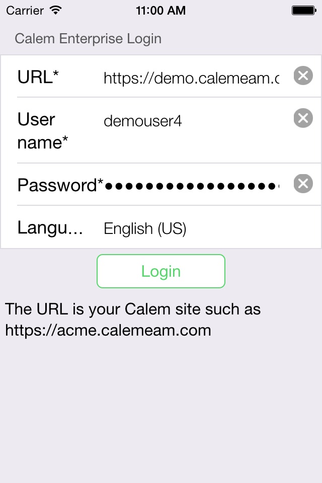 CalemEAM screenshot 4