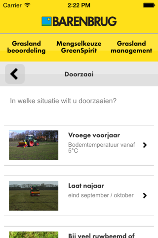 Barenbrug Graslandapp screenshot 3