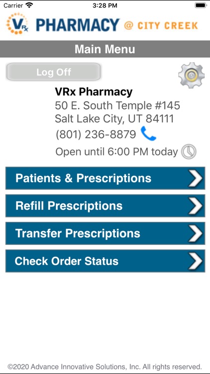 VRx Pharmacy @ City Creek