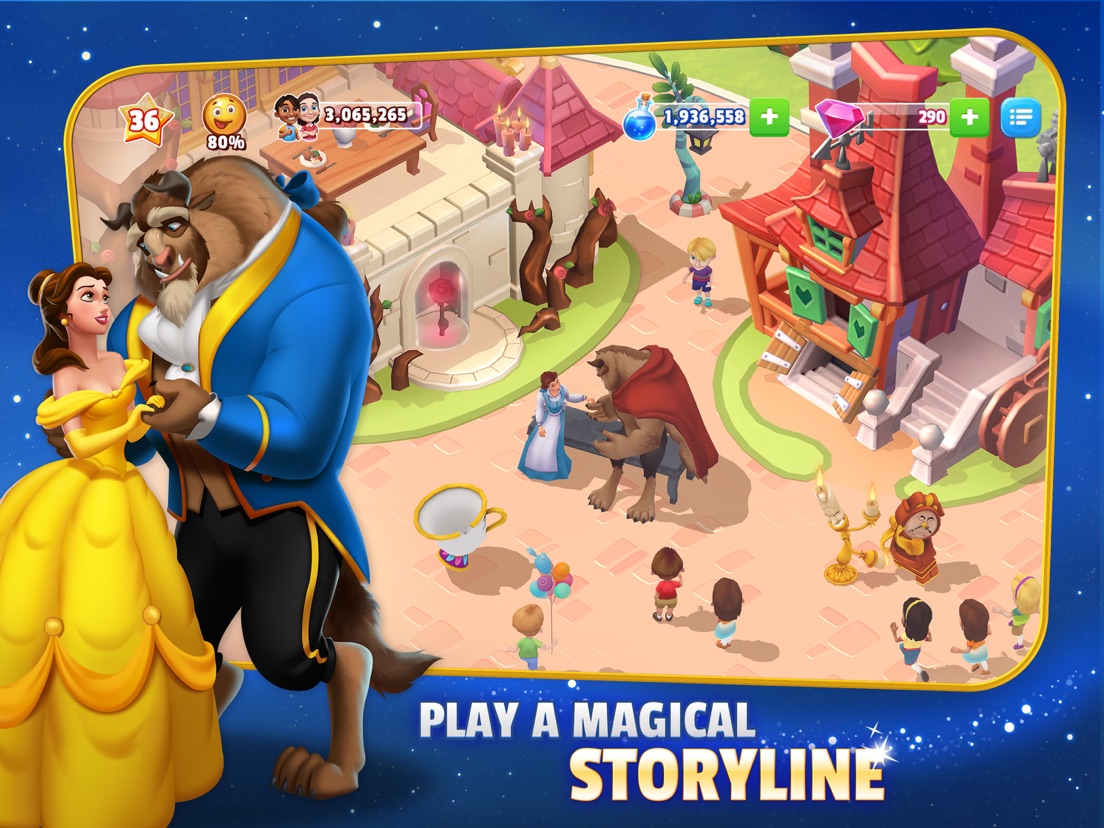 Disney Magic Kingdoms - App voor iPhone, iPad en iPod touch - AppWereld