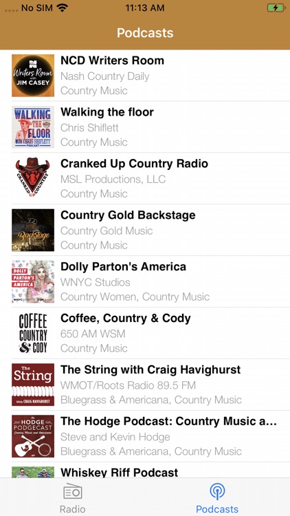 Country Music RADIO screenshot-7