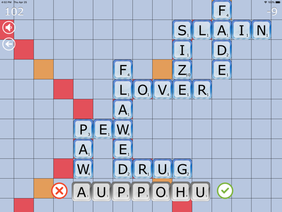 Scrabwords на iPad