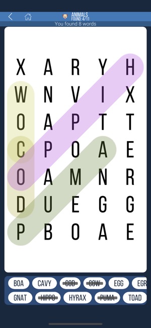 Word Search - Word find puzzle