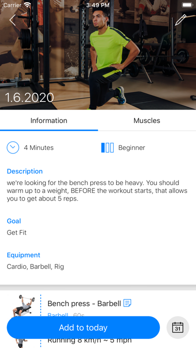 Transcend Fitness App screenshot 2