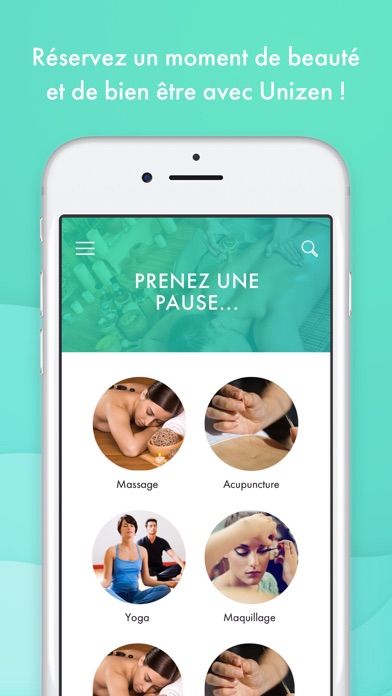 Screenshot #1 pour Unizen - Bien-être & Beauté