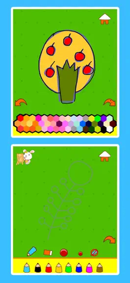 Game screenshot draw flowers-flowers coloring apk