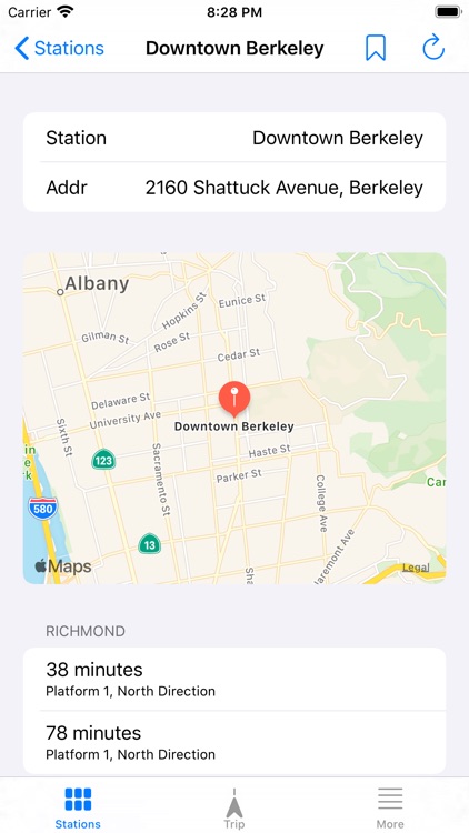 Transit - for BART SF Bay Area screenshot-4