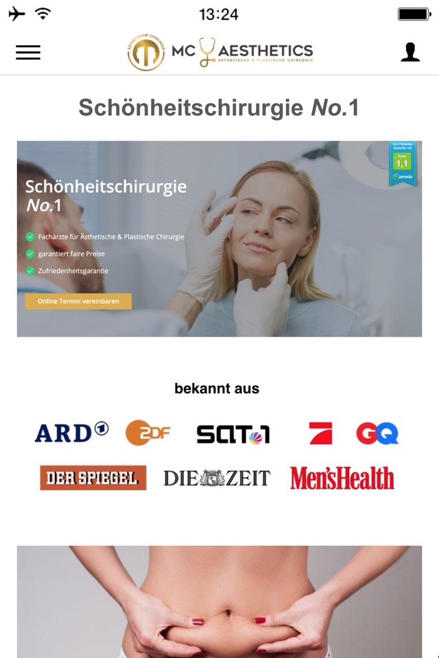 Mc Aesthetics Deutschland screenshot 2