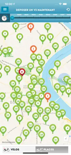 Captura 1 V3, le vélo libre service TBM iphone
