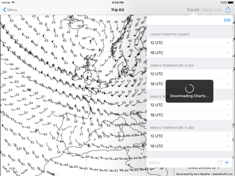 WX Charts Europe for iPad screenshot 4
