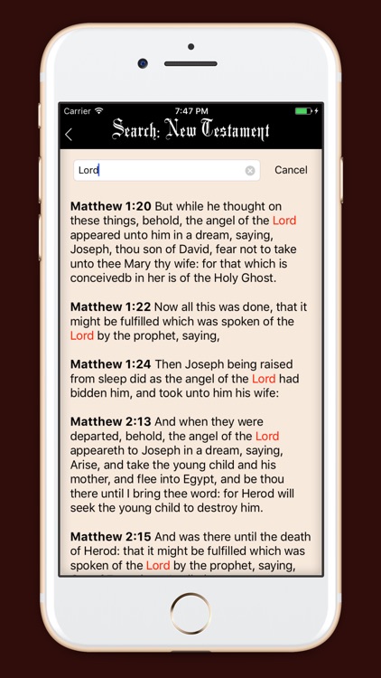King James Version Holy Bible screenshot-4