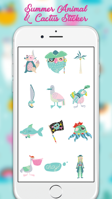 Birds & Cactus Stickers screenshot 2