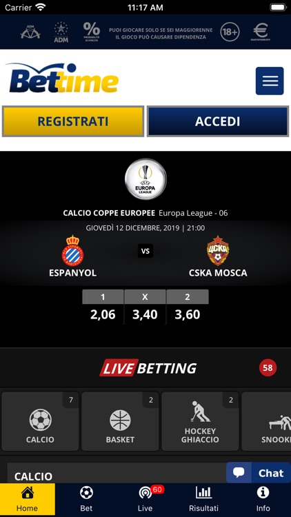 Bettime Scommesse