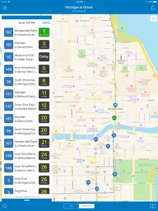 Screenshot 1 Transit Stop: CTA Tracker. iphone