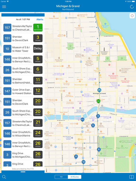 Transit Stop: CTA Tracker (Free) screenshot