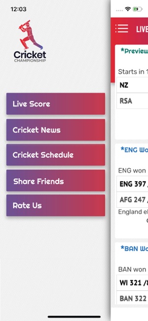 Live Cricket WorldCup 2019(圖3)-速報App