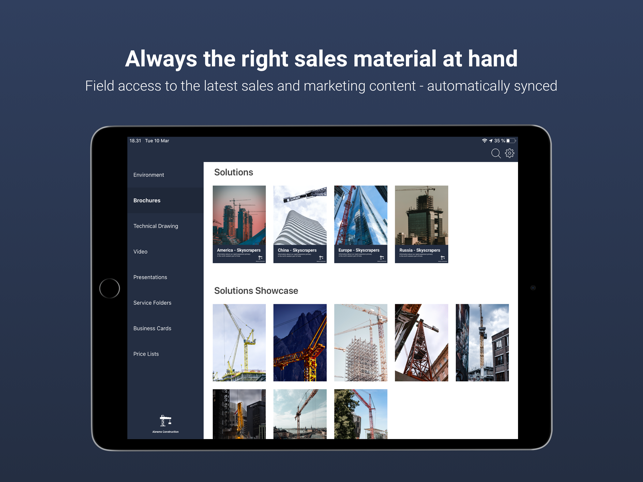 Show App - Digital Sales Tool