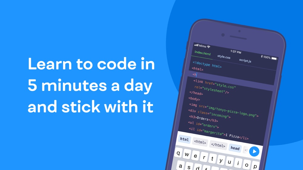 Mimo: #1 Learn to Code App App for iPhone - Free Download ...