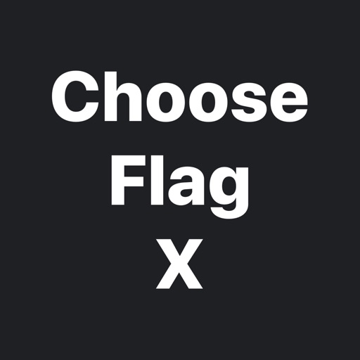Choose Flag X icon