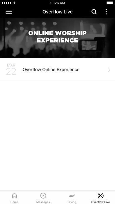 Overflow Church screenshot 3