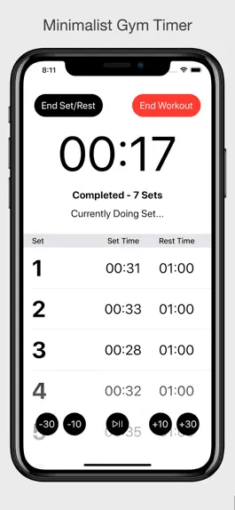 Game screenshot Gym Timer - Track Rests & Sets mod apk