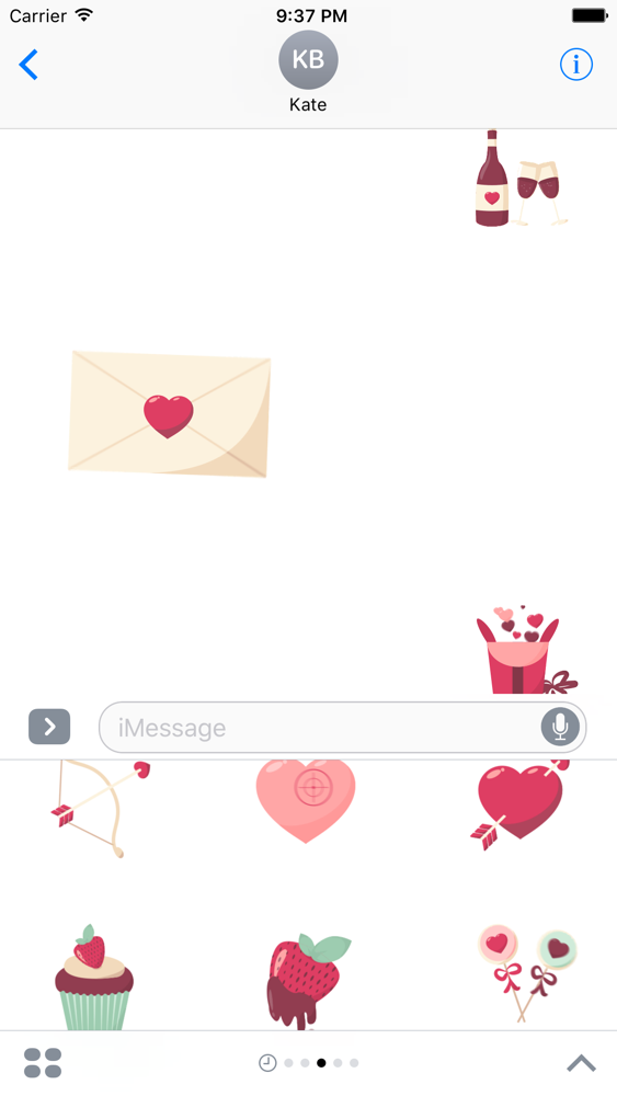 Animated Love Stickers App for iPhone Free Download Animated Love