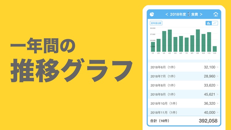 家計簿アプリ - 簡単!家計簿(かんたん!かけいぼ) screenshot-4