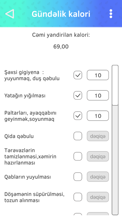Sağlam qida screenshot 4