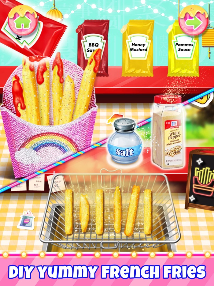 Unicorn Carnival Fair Food