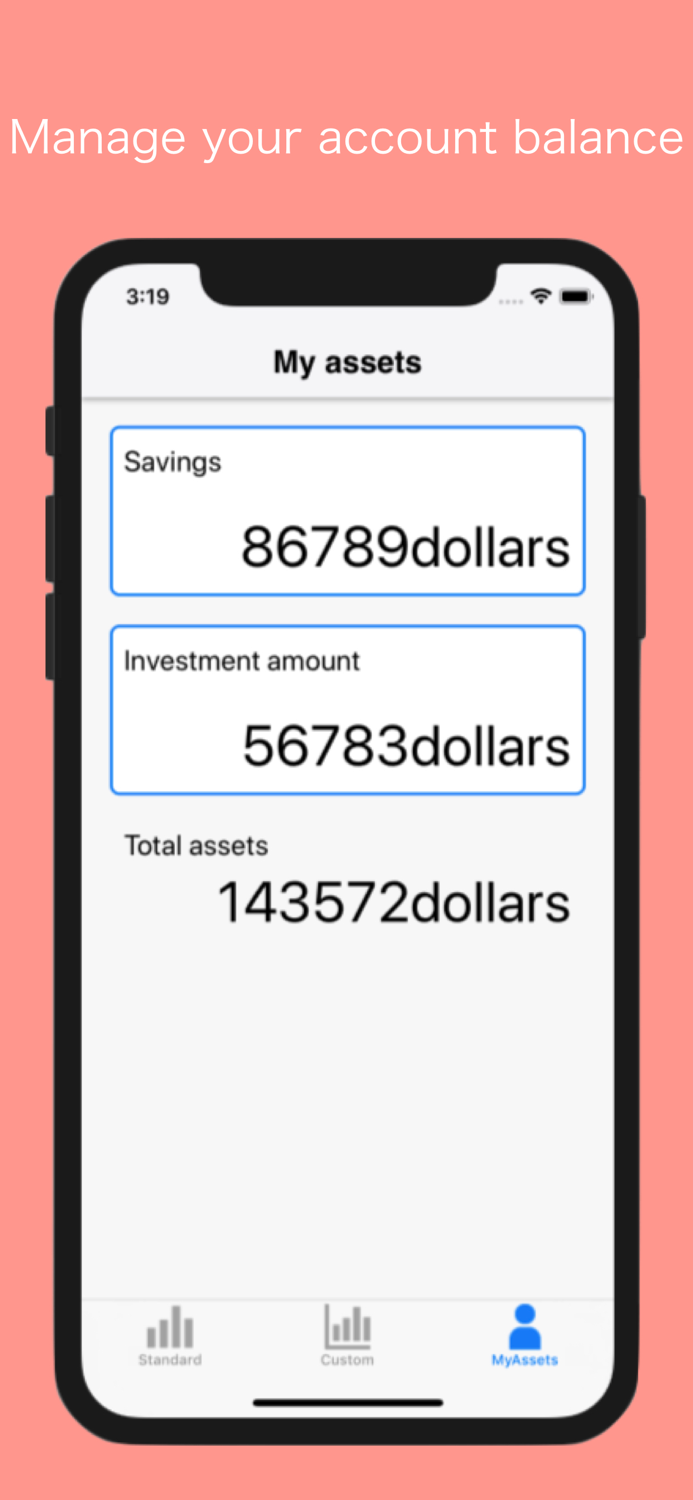 Asset increase simulator