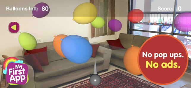 Ballons Burst AR for toddlers(圖4)-速報App