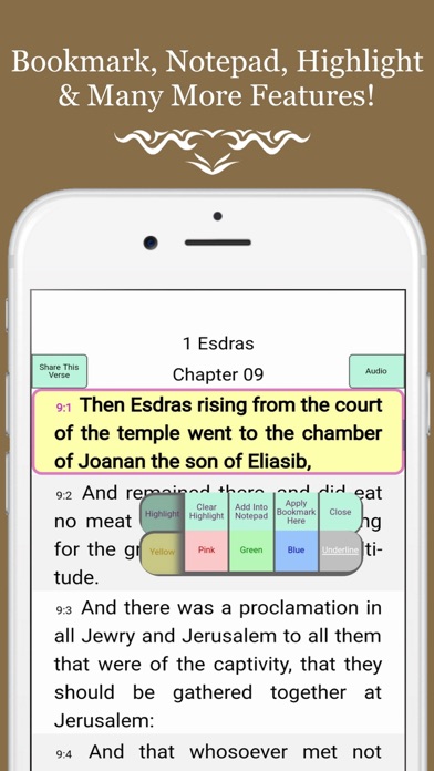 Apocrypha PRO: NO ADS! (Bible) screenshot 2