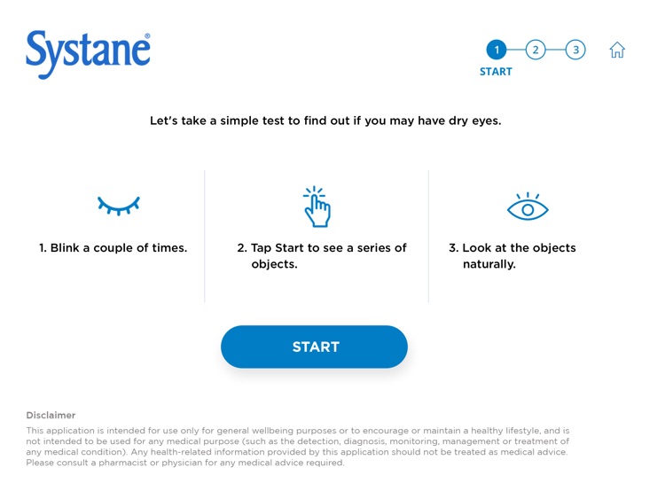 Systane Digital Dry Eye Test