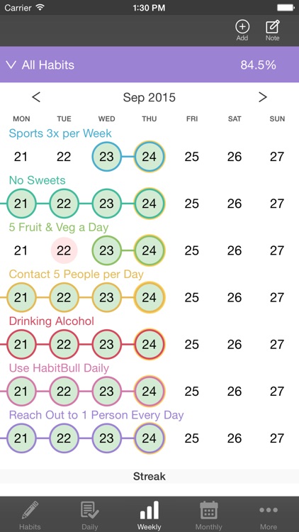 Habit-Bull: Daily Goal Planner screenshot-3