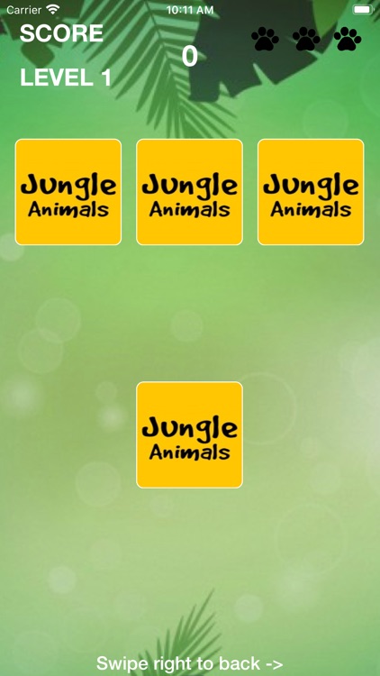 Guess Same Wild Animals