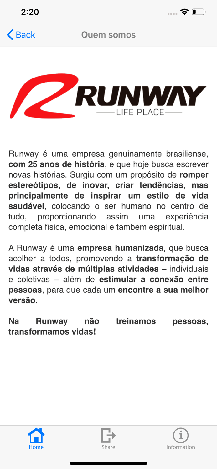 Clube de Vantagens Runway