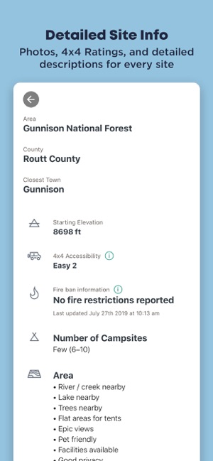 Campin - Free Colorado Camping(圖6)-速報App