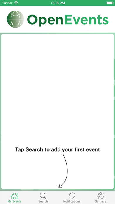 OpenEvents screenshot 2