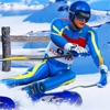 Alpine skiing champion