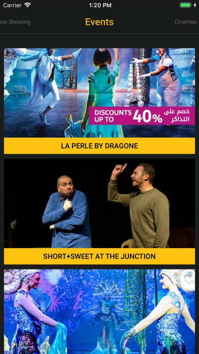 UAE - Cinemas & Events screenshot 3