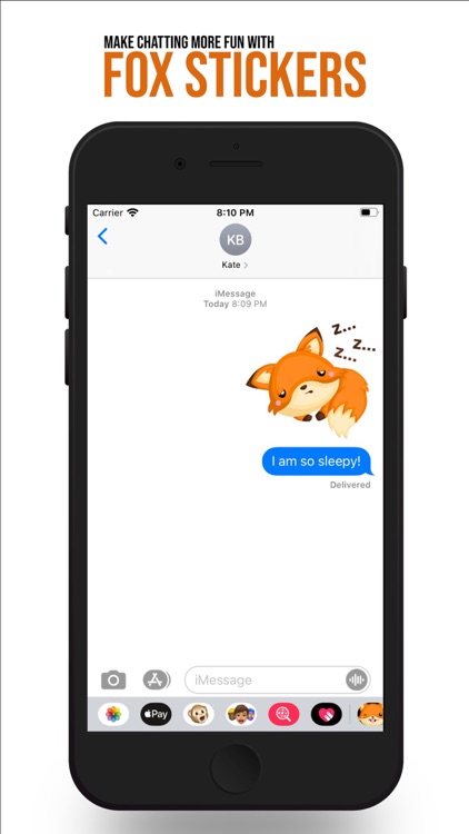 Cute Fox Sticker Collection
